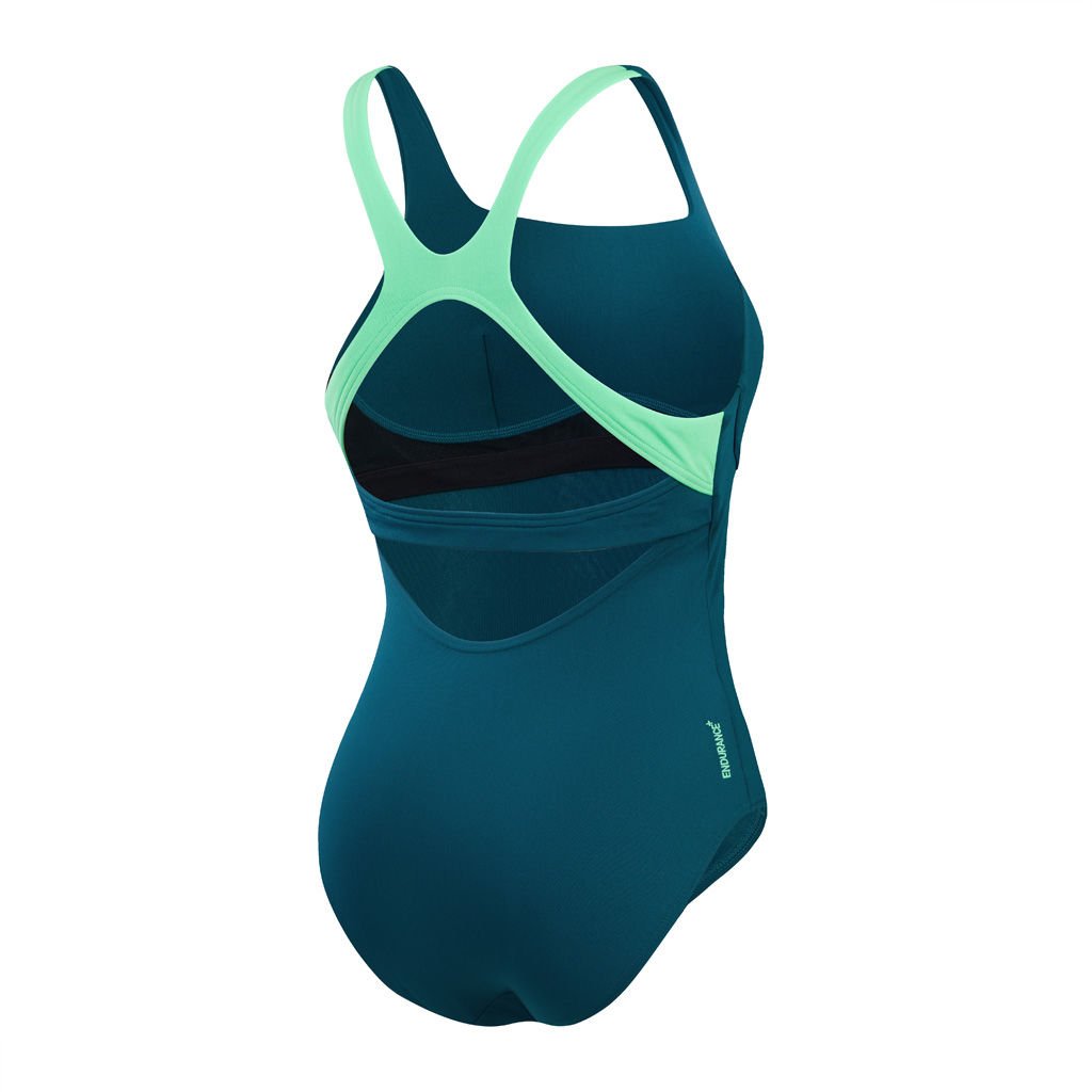 Speedo Support Banded Kadın Yüzücü Mayosu