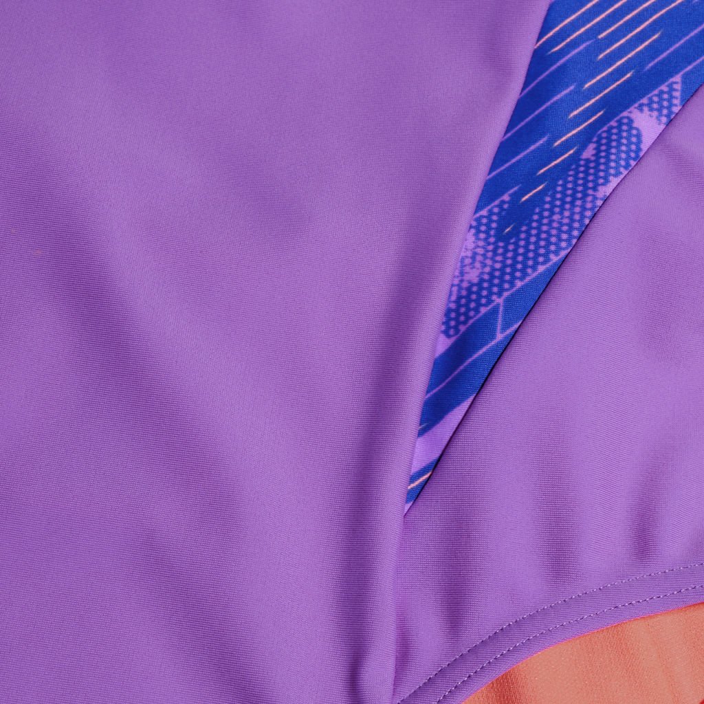 Speedo Hyperboom Allover Muscleback Kız Çocuk Yüzücü Mayosu