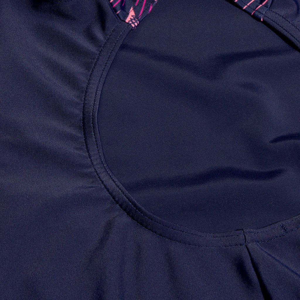 Speedo Hyperboom Splice Legsuit Kız Çocuk Yüzücü Mayosu