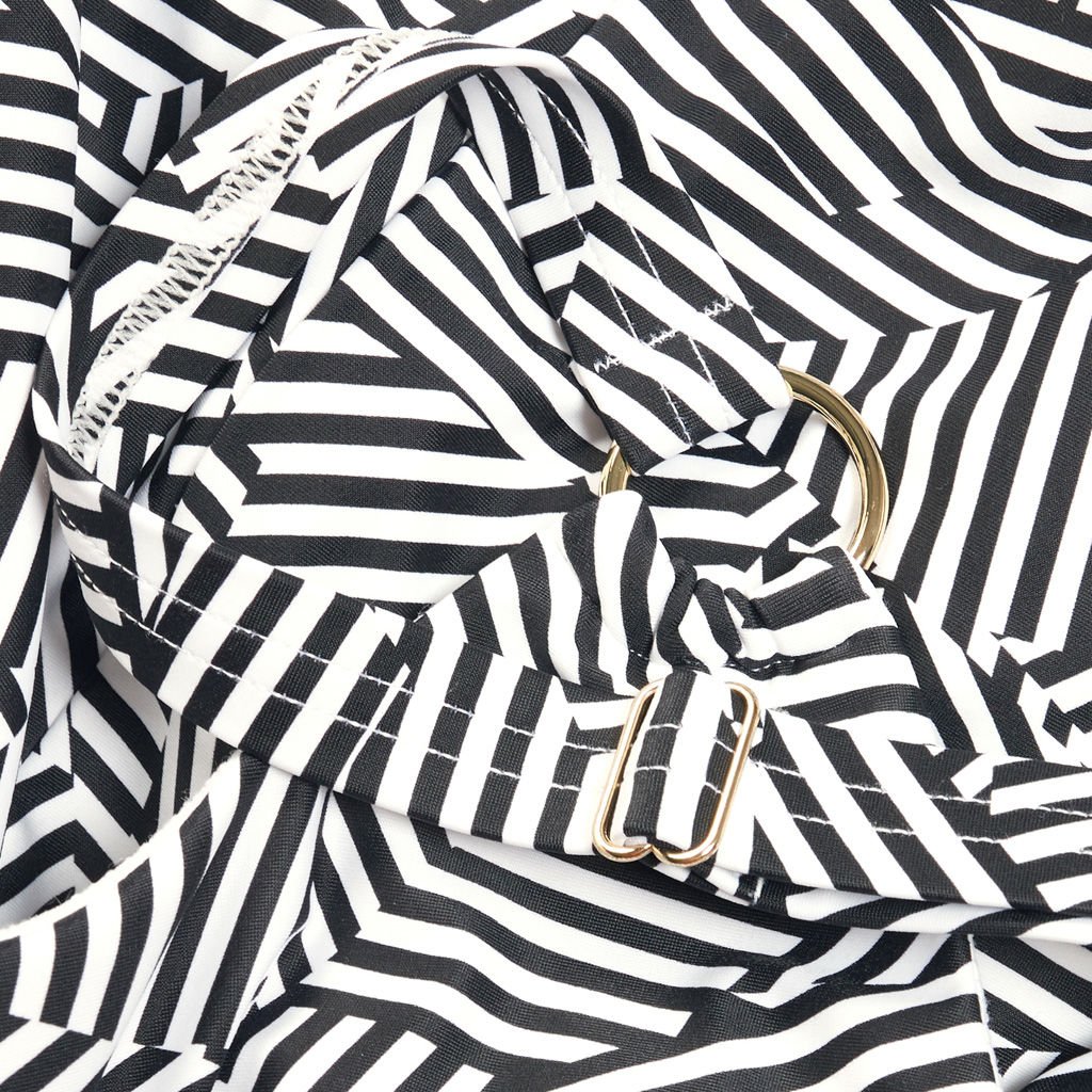 Speedo Shaping Asymmetric Printed Kadın Yüzücü Mayosu