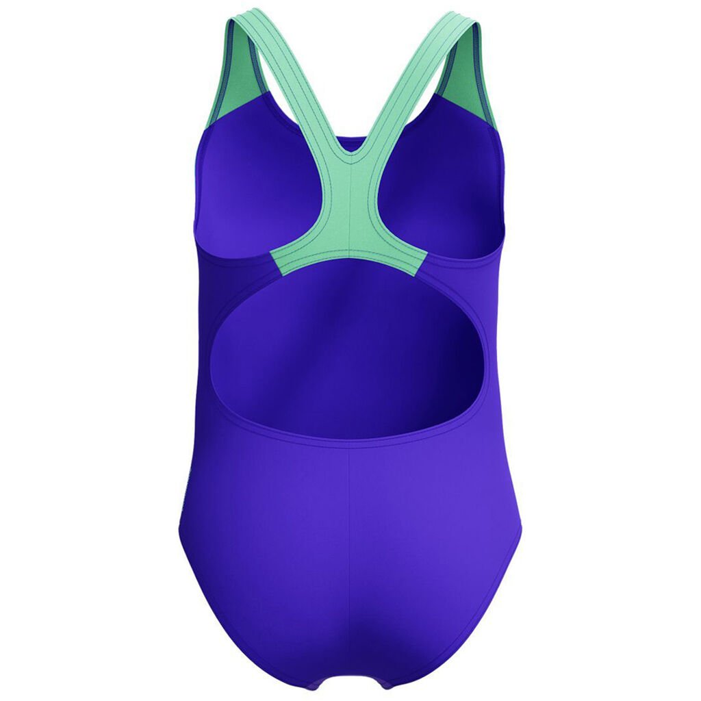 Speedo Digital Placement Spliceback Kız Çocuk Yüzücü Mayosu