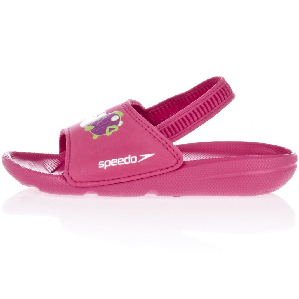 Speedo Atamı Seasquad Bebek Terliği - Pembe/Mor