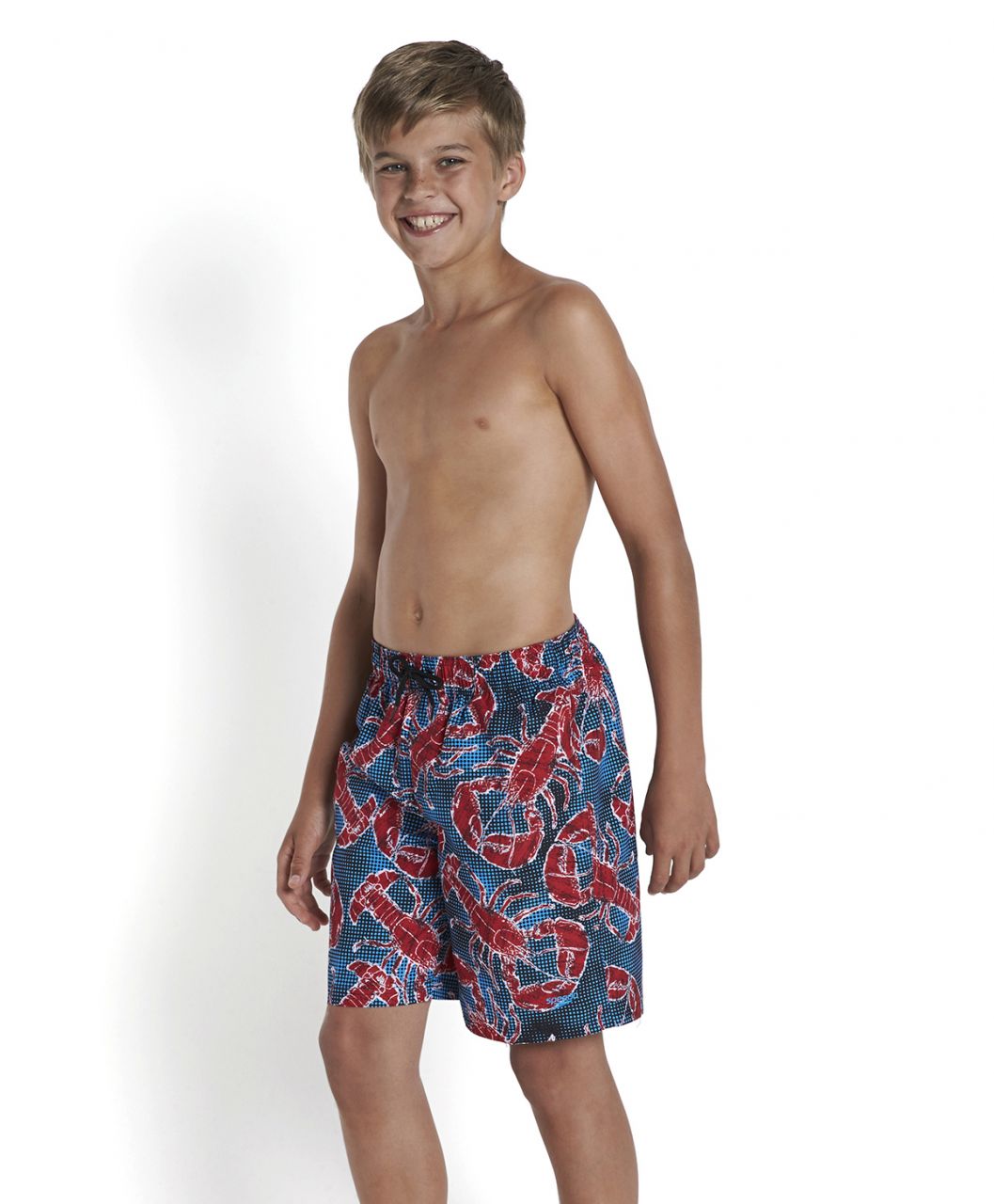 Speedo Leısure 17'' Şort Mayo - Mavi/Kırmızı