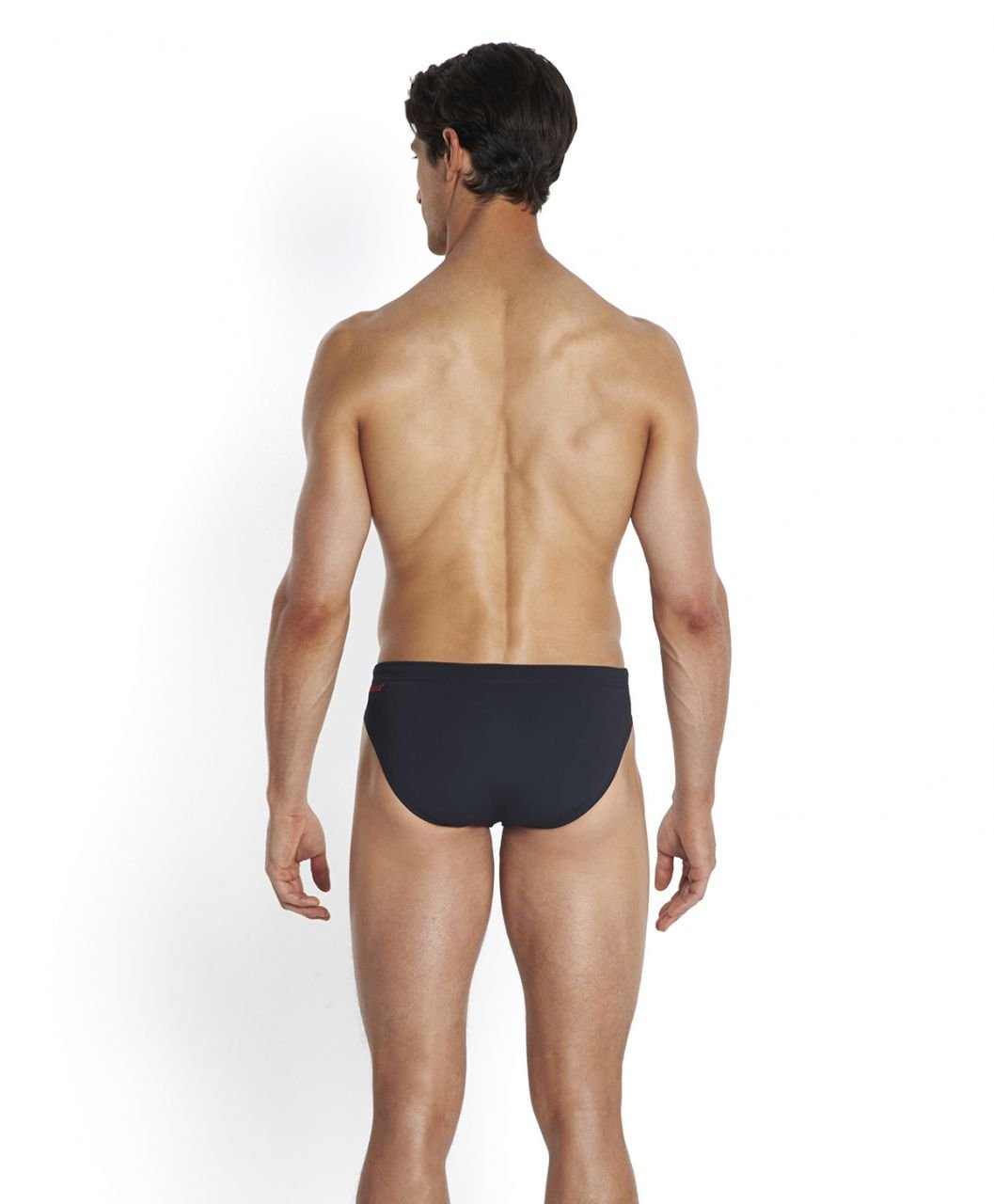 Speedo Monogram Endurance+ Brief 7Cm - Siyah/Kırmızı
