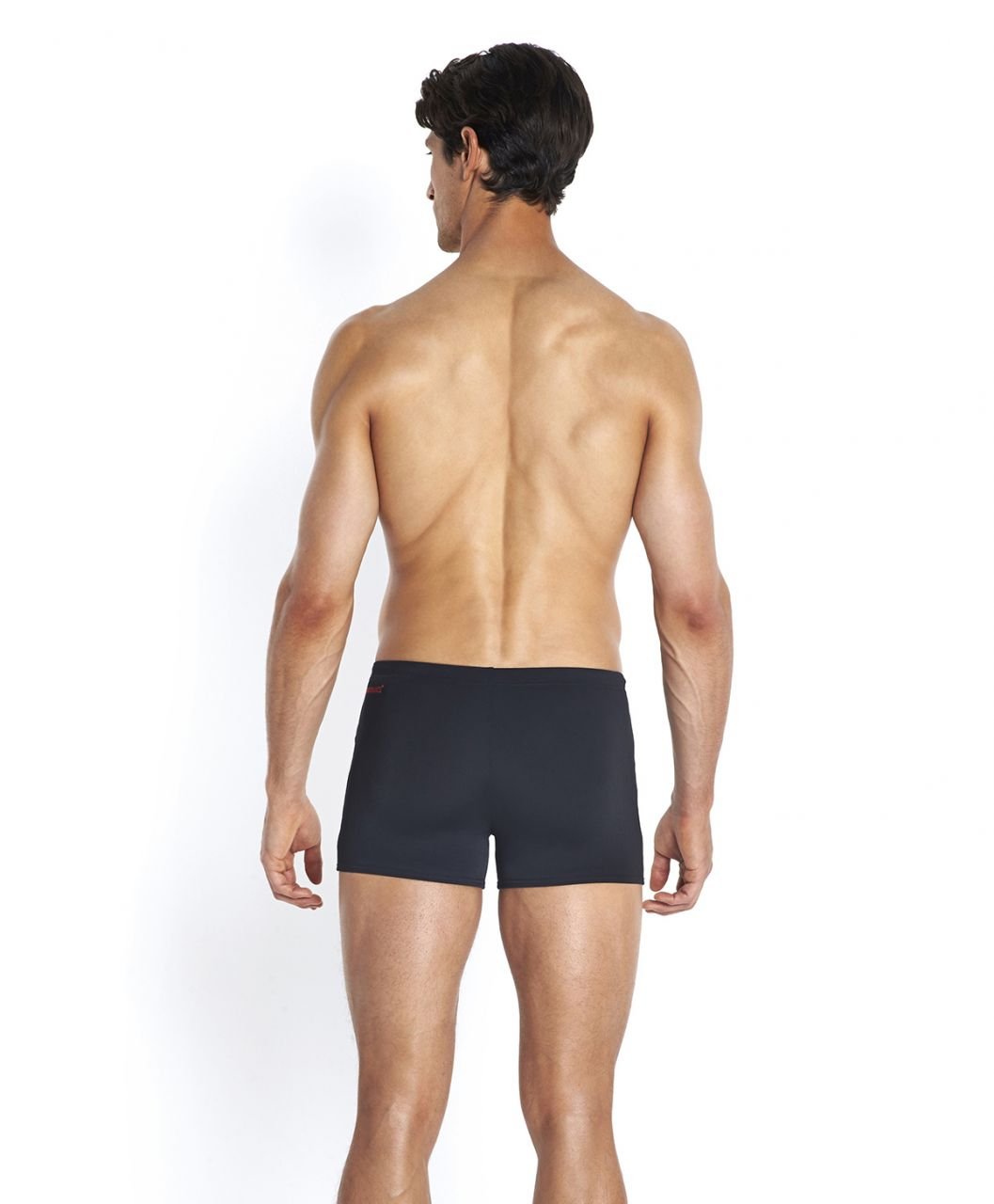 Speedo Monogram Endurance+ Aquashort - Siyah/Kırmızı