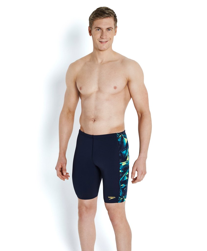 Speedo Endurance Plus Erkek Jammer Yüzücü Mayosu - Lacivert/Gri