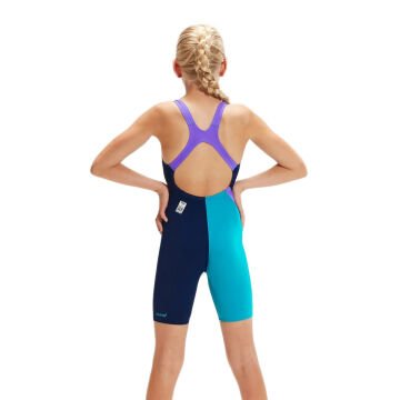 Speedo Endurance+ Openback Kneeskin Kız Çocuk Yüzücü Mayosu