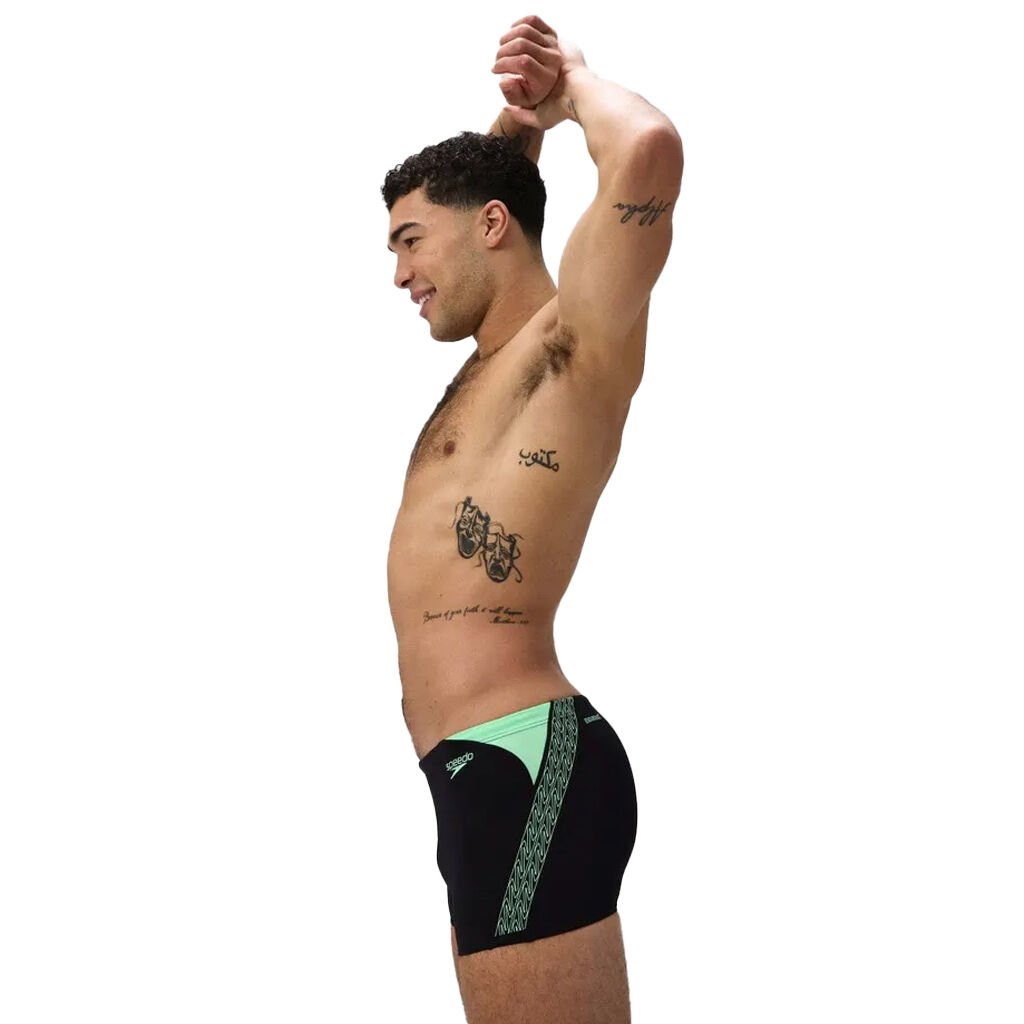 Speedo Hyperboom Splice Aquashort Erkek Yüzücü Mayosu