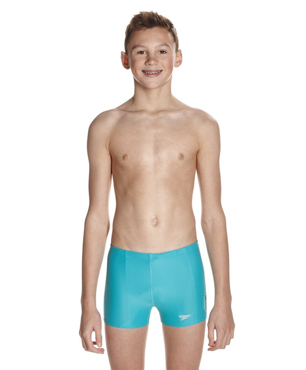 Speedo Erkek Çocuk Aquashort Yüzücü Mayosu