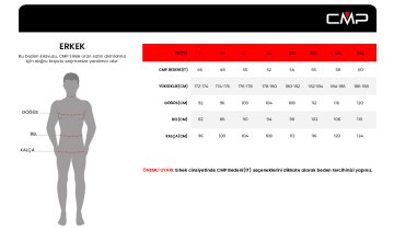CMP Erkek Kayak Montu