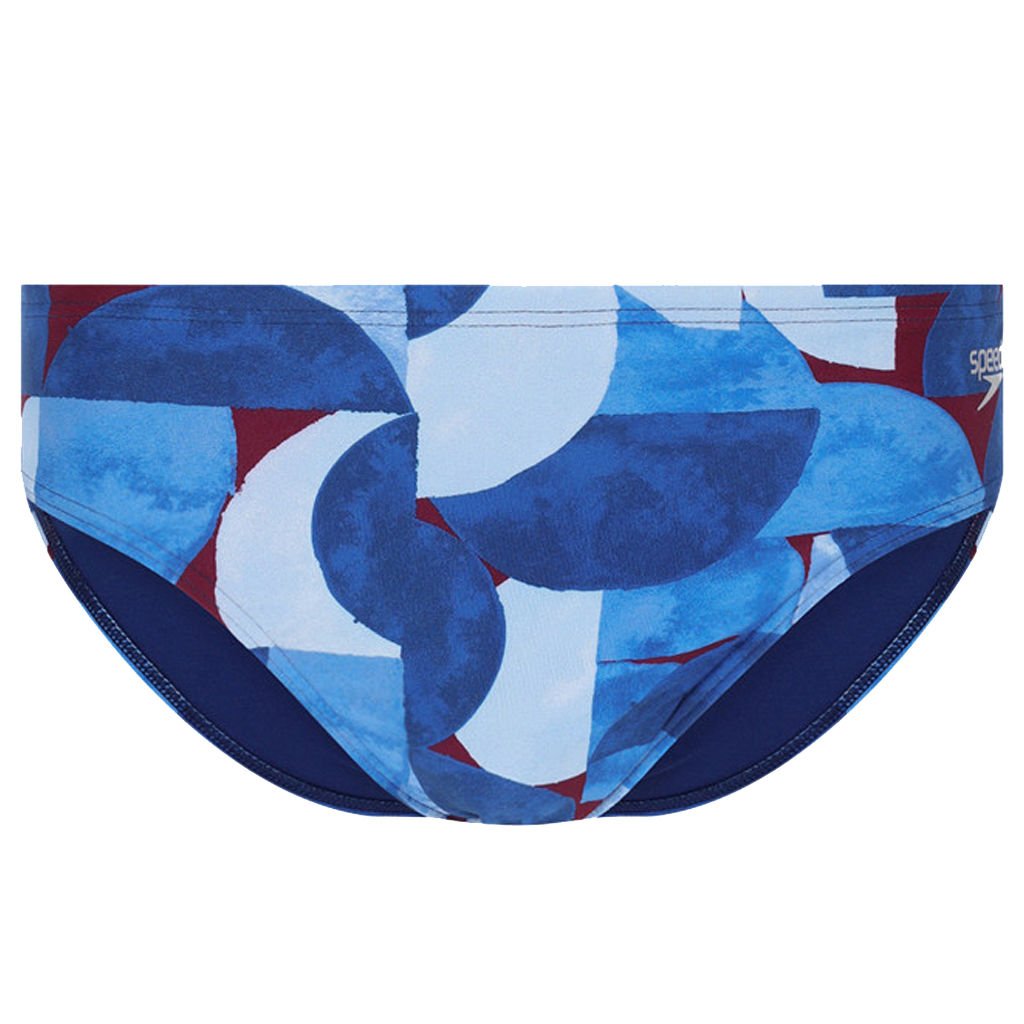 Speedo Allover Digital Brief 8 CM Erkek Slip Mayo