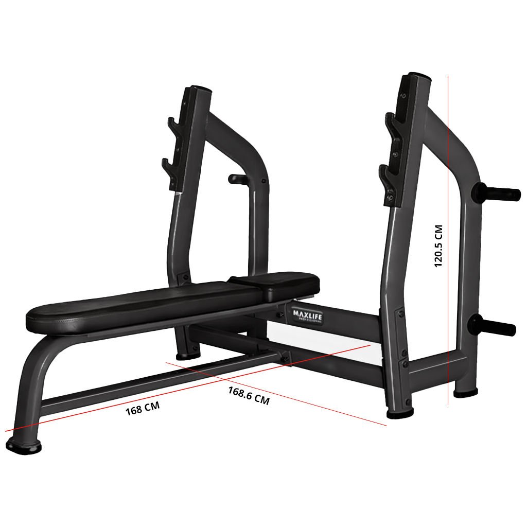 Max Life Olimpik Düz Weight Bench Press Sehpası