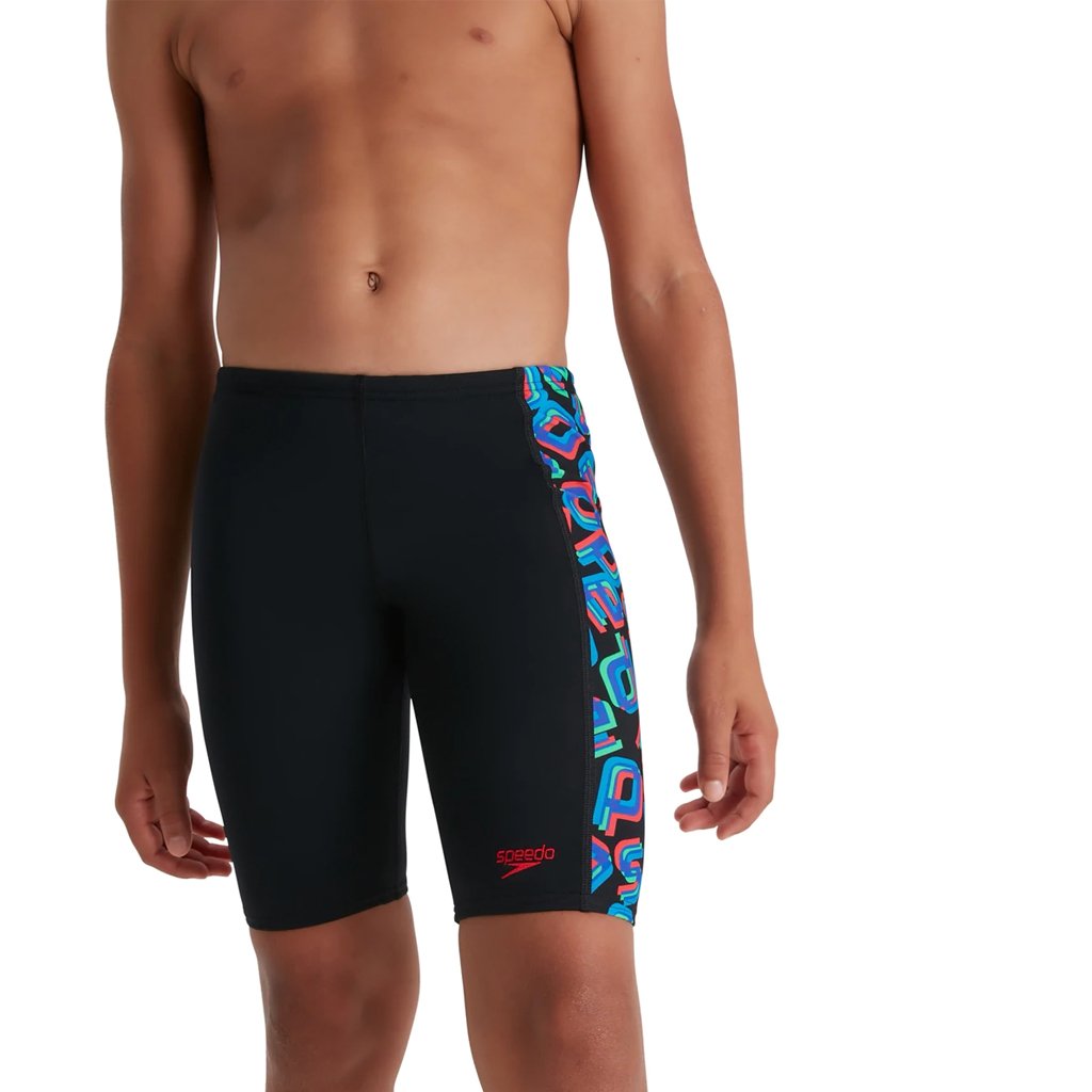 Speedo Dijital Panel Jammer Çocuk Yüzücü Mayosu