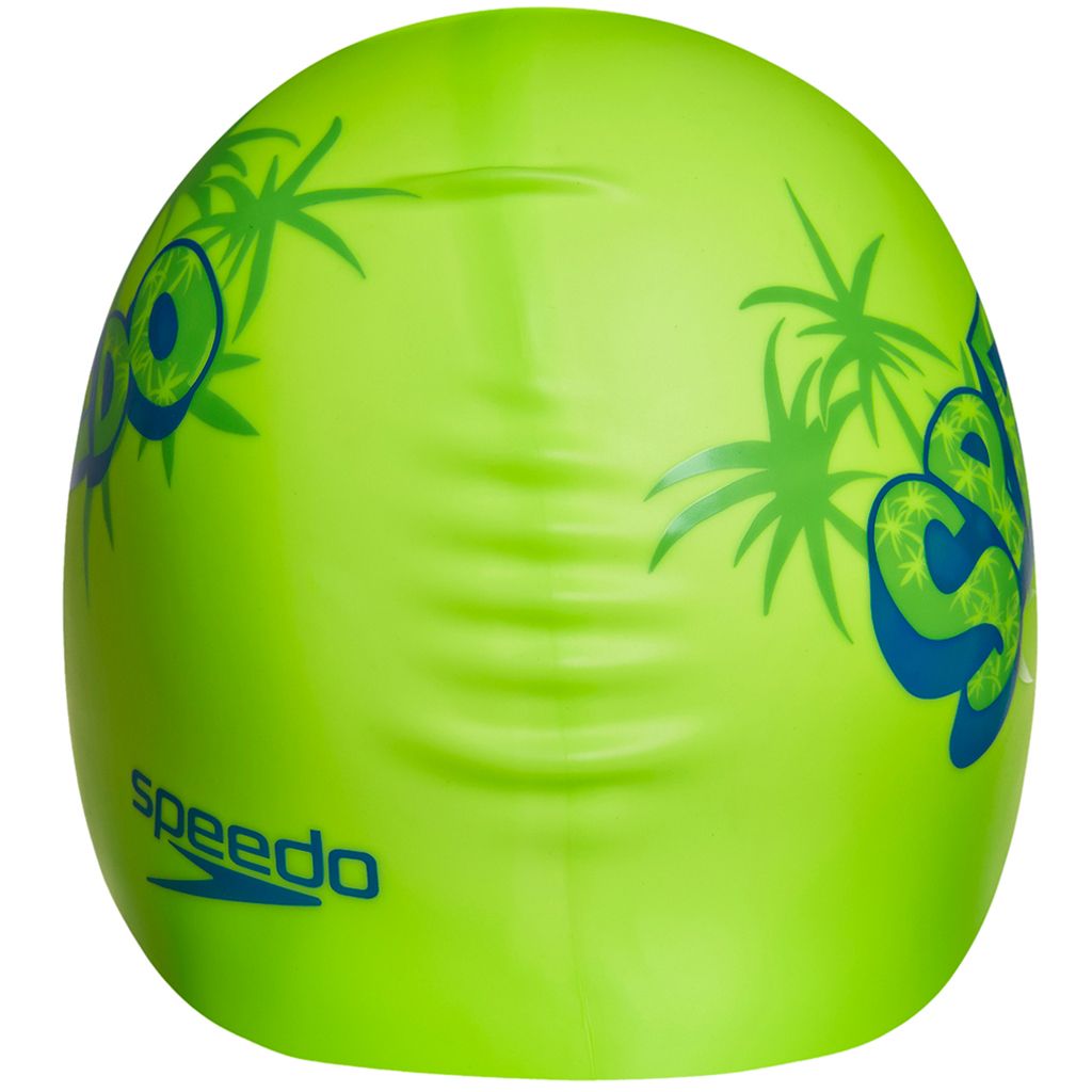 Speedo Slogan Baskılı Çocuk Yüzücü Bonesi