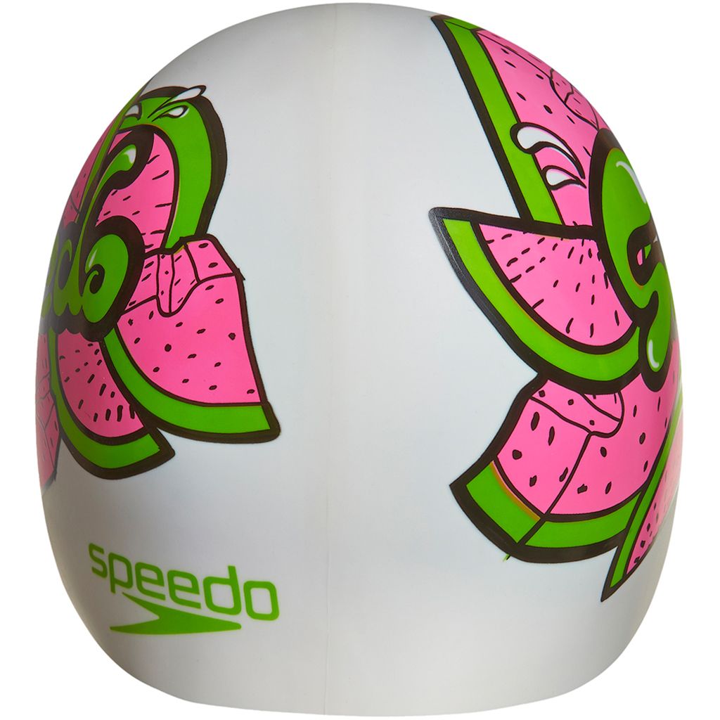 Speedo Slogan Baskılı Çocuk Yüzücü Bonesi