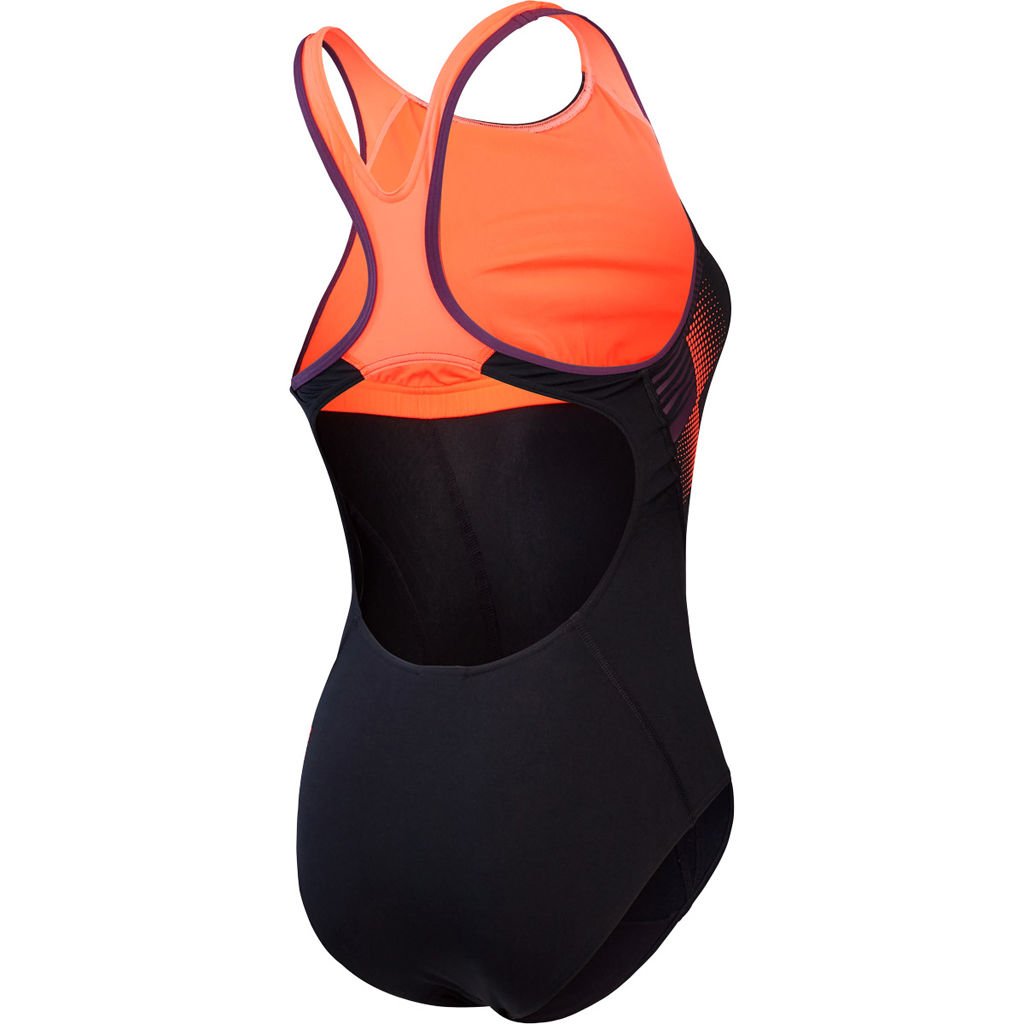 Speedo Placement Laneback Kadın Yüzücü Mayosu