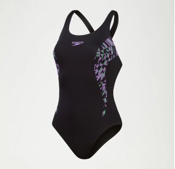 Speedo Placement Muscleback Kadın Yüzücü Mayosu