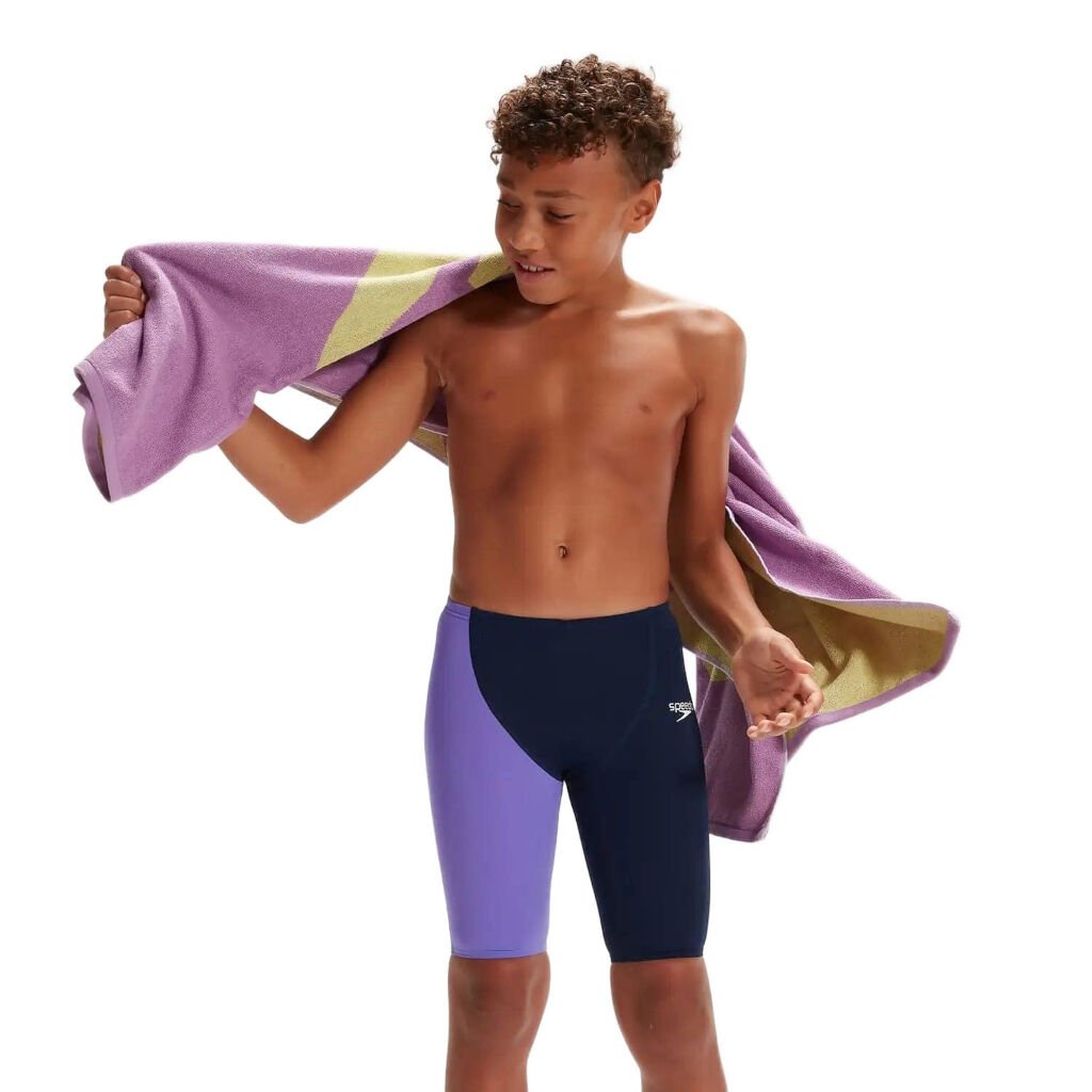 Speedo Endurance+ High Waisted Jammer Erkek Çocuk Yüzücü Mayosu