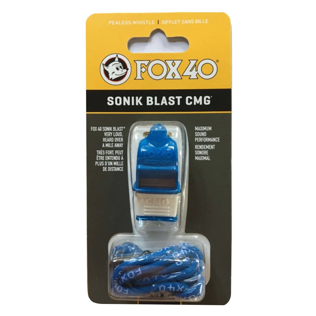 Fox40 Sonik Blast Safety CMG İpli Hakem Antrenör Düdüğü