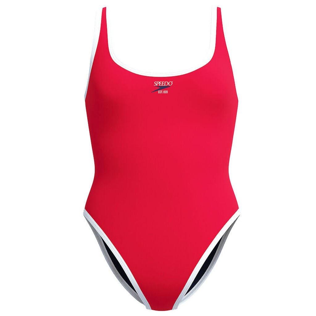 Speedo Solid Scoop Kadın Yüzücü Mayosu