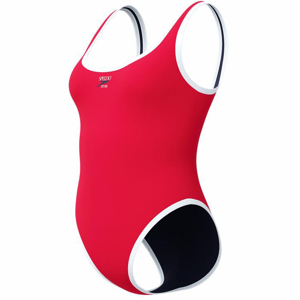 Speedo Solid Scoop Kadın Yüzücü Mayosu
