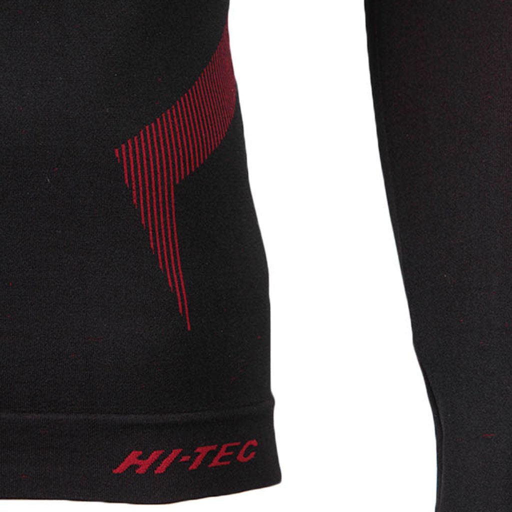 Hi-tec Plasma Unisex Üst Kayak İçlik Siyah/Kırmızı