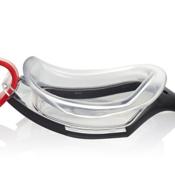 Speedo Aquapulse Kadın Yüzücü Gözlüğü - Siyah/Kırmızı