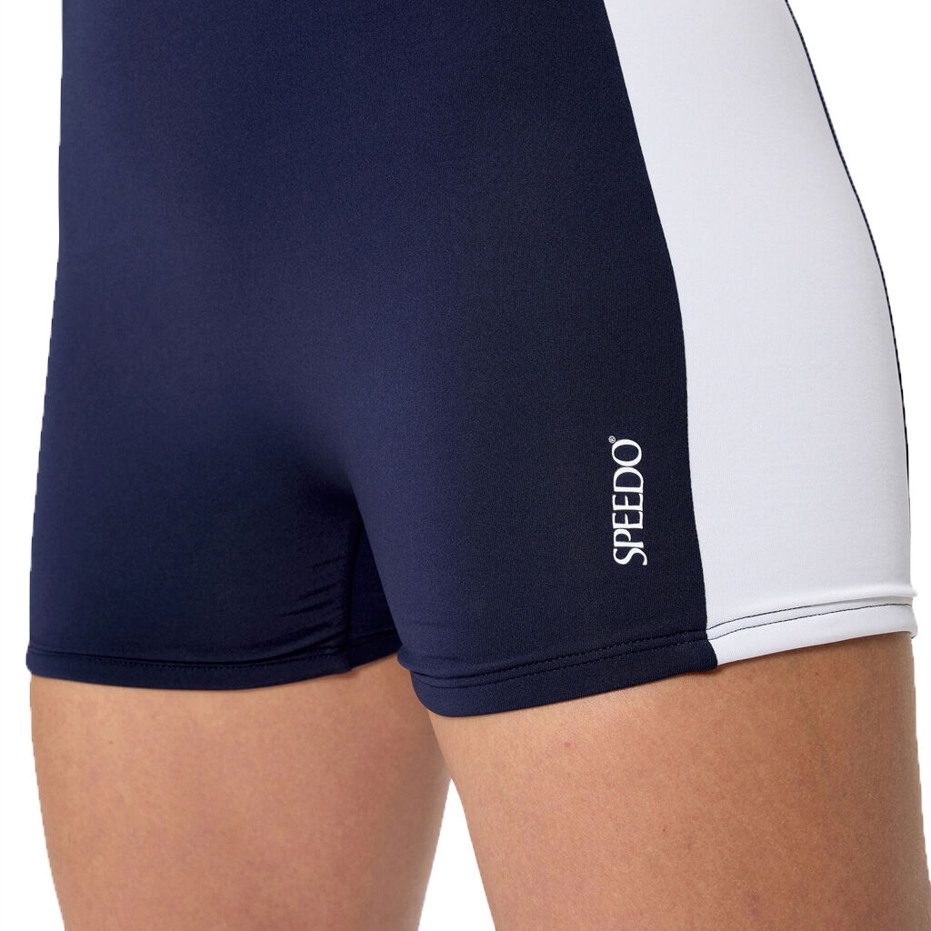 Speedo Colourblock Legsuit Kadın Yüzücü Mayosu