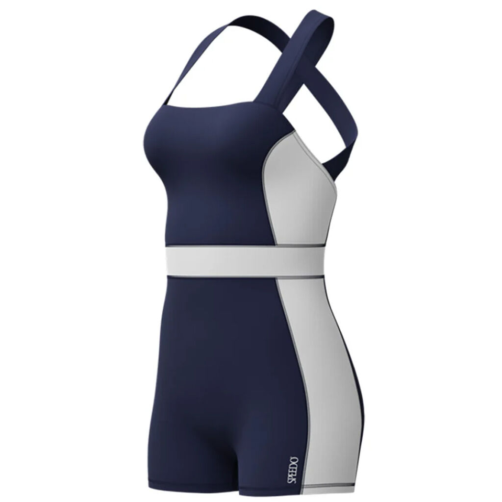 Speedo Colourblock Legsuit Kadın Yüzücü Mayosu