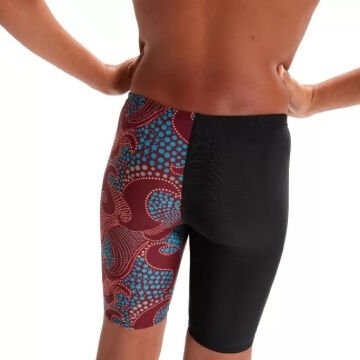 Speedo Allover Leg V-Cut Jammer Erkek Çocuk Yüzücü Mayosu