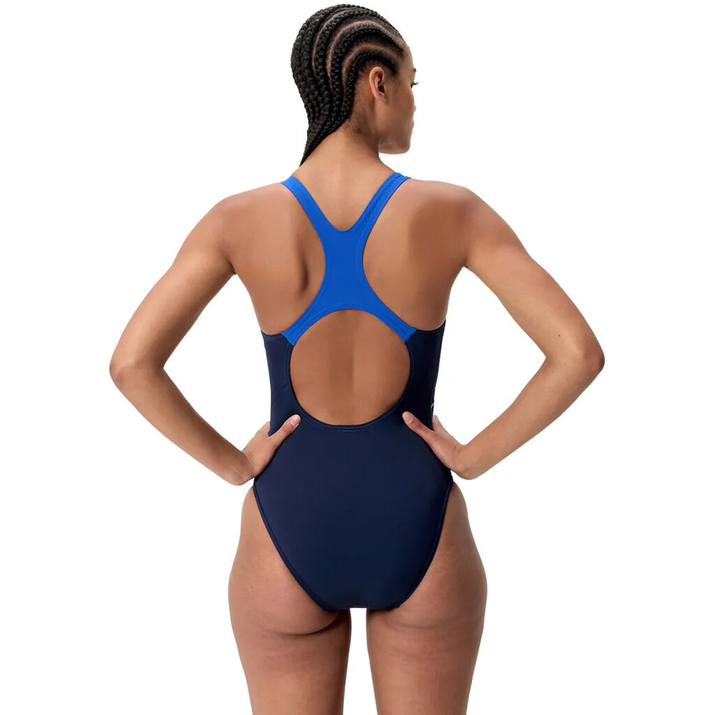 Speedo Medley Logo Medalist Kadın Yüzücü Mayosu