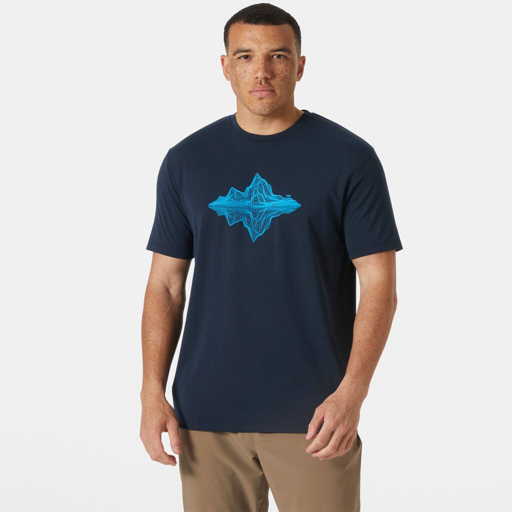 Helly Hansen Skog Recycled Graphic Erkek Tişört
