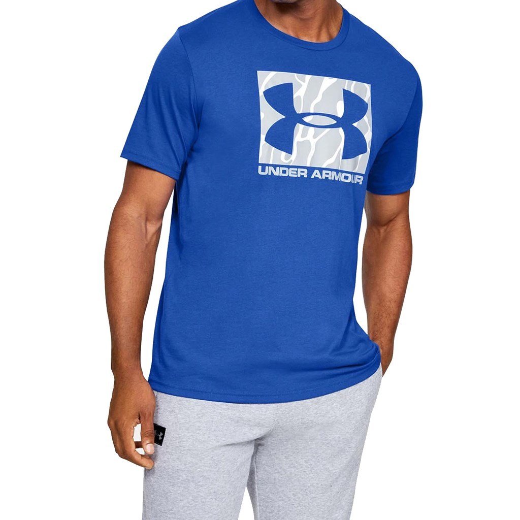 Under Armour Camo Boxed Logo Erkek Spor Tişört