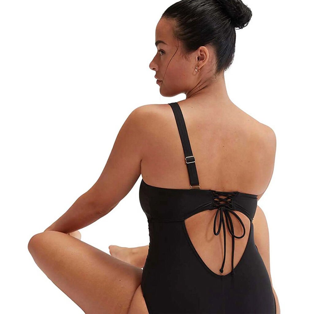 Speedo Tek Omuz Kadın Yüzücü Mayosu