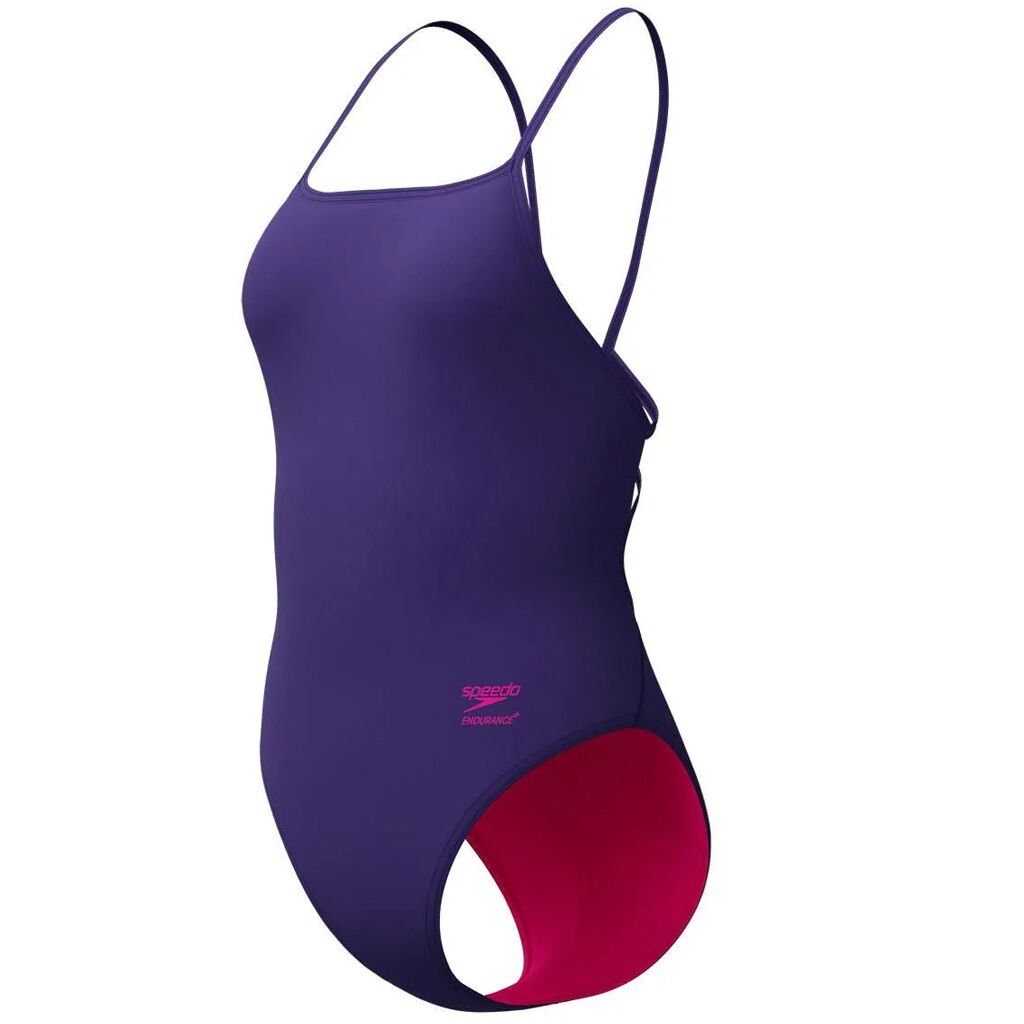 Speedo Solid Web Back Kadın Yüzücü Mayosu