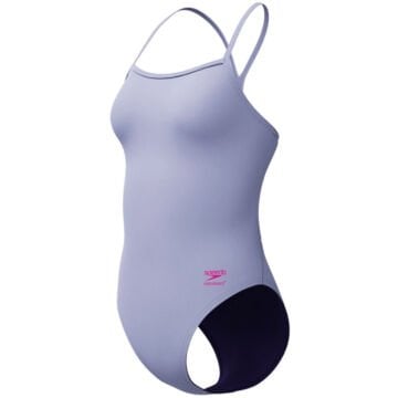 Speedo Solid V-Back 2.0 Kadın Yüzücü Mayosu