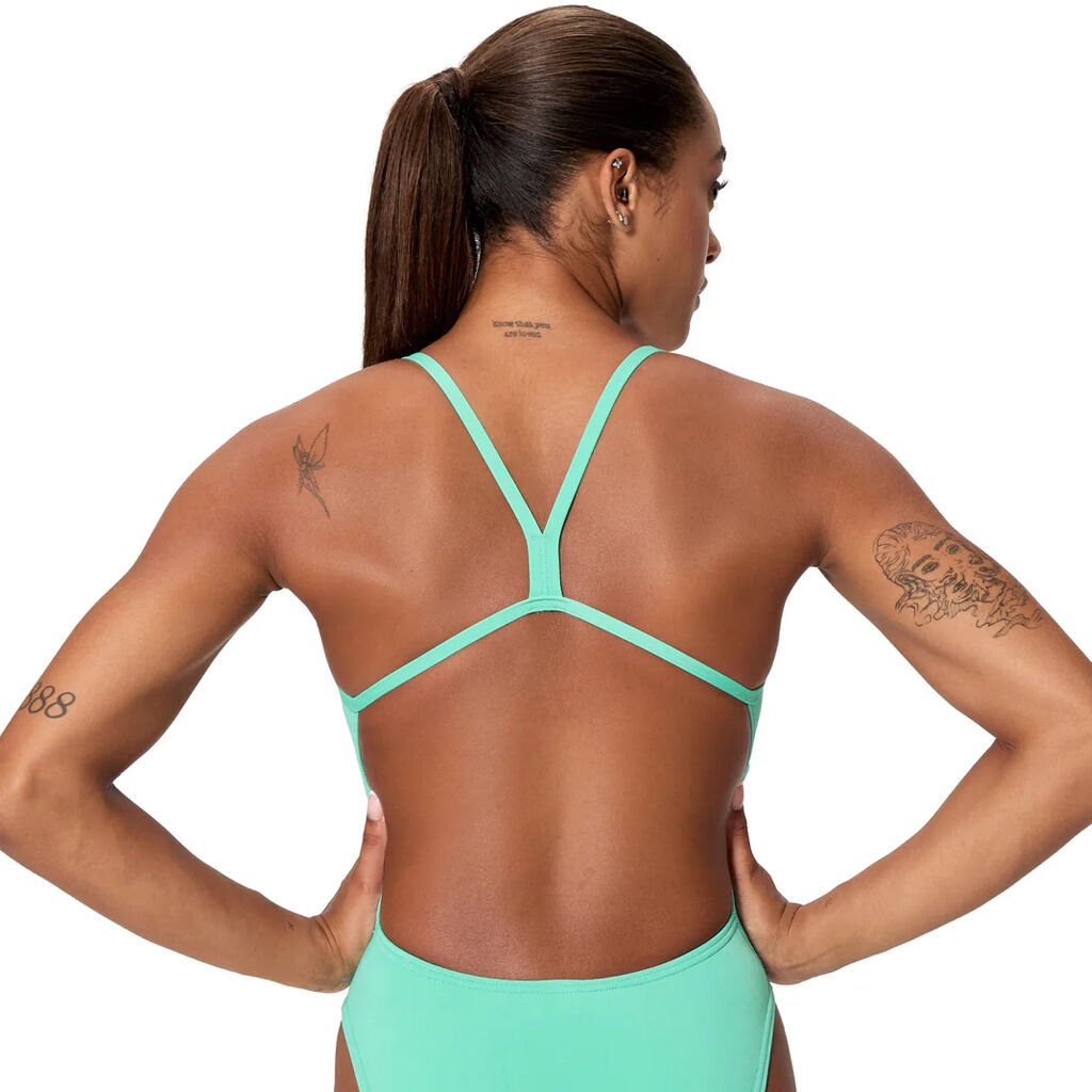 Speedo Solid V-Back 2.0 Kadın Yüzücü Mayosu