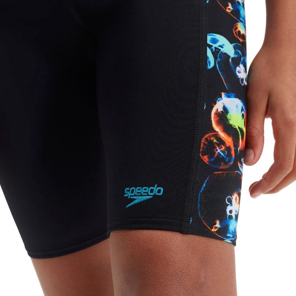 Speedo Digital Allover Panel Erkek Çocuk Yüzücü Mayosu