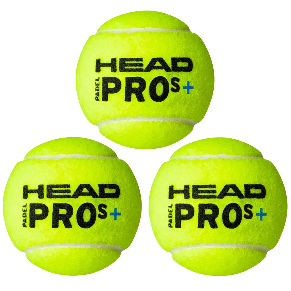 Head Pro S+ 3'lü Padel Topu