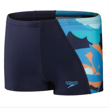 Speedo Allover Leg Aquashort Erkek Çocuk Yüzücü Mayosu