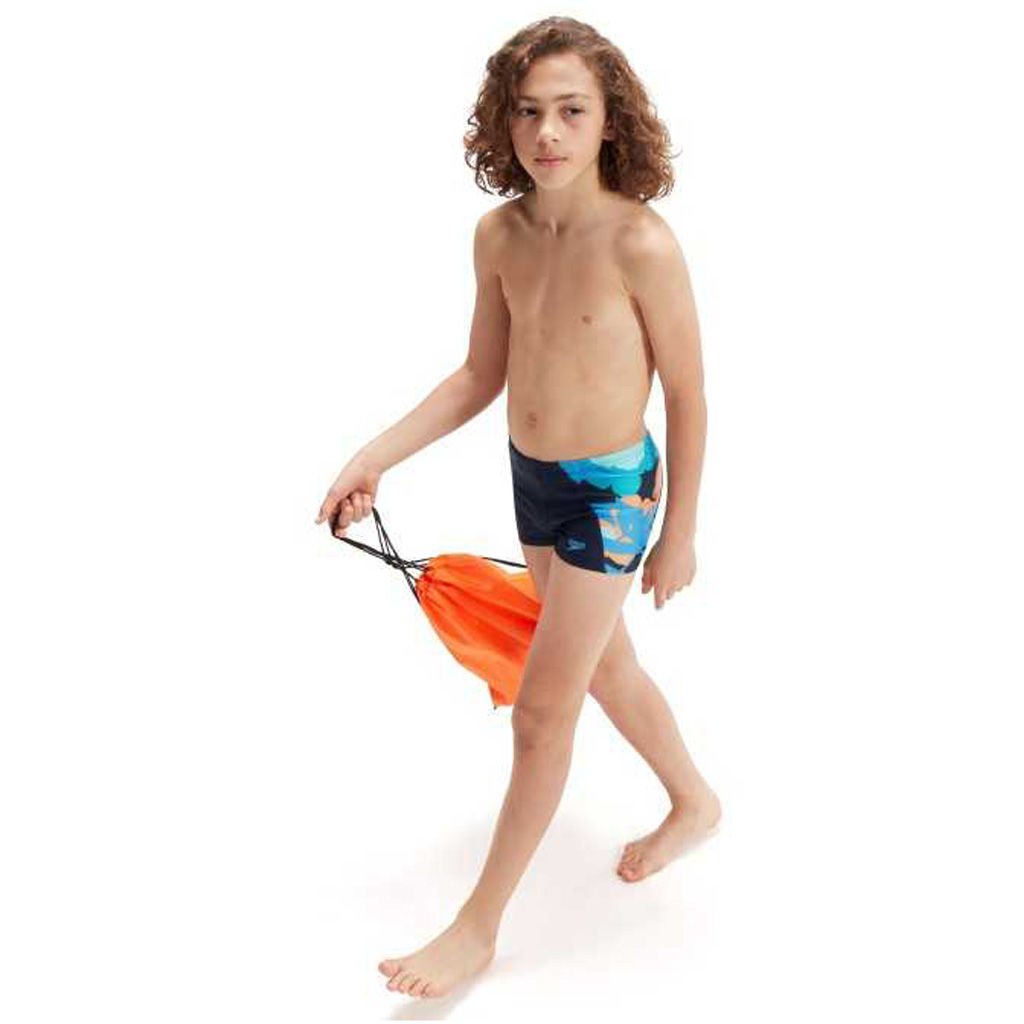 Speedo Allover Leg Aquashort Erkek Çocuk Yüzücü Mayosu