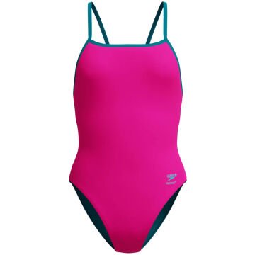 Speedo Solid Tri Back AF Kadın Yüzücü Mayosu