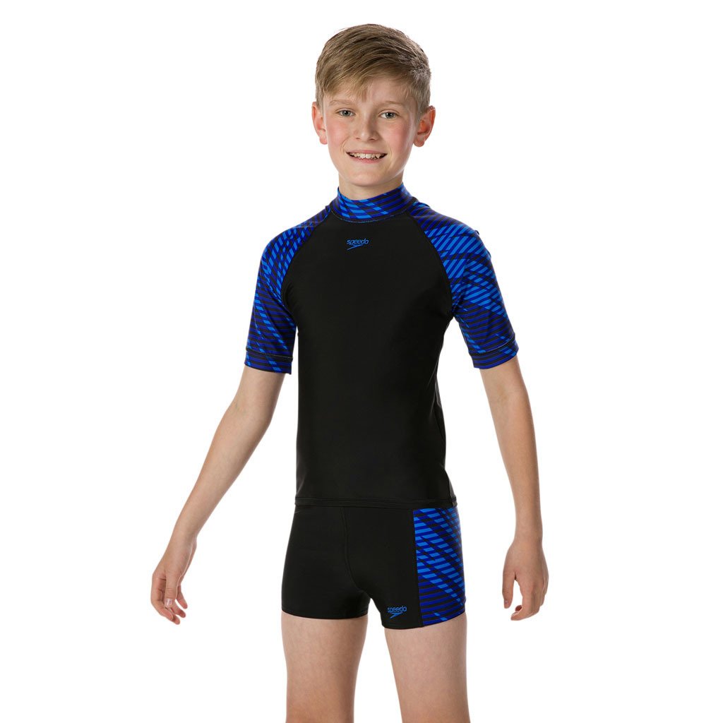 Speedo Endurance 10 Güneşten Koruyucu Erkek Çocuk Üst