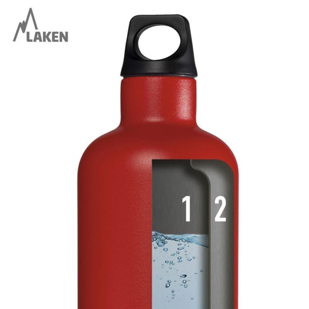 Laken Futura 0,50 Litre Paslanmaz Çelik Vakumlu Şişe Termo