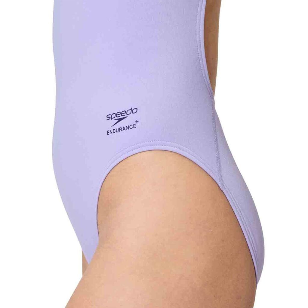 Speedo Solid Turnback AF Kadın Yüzücü Mayosu