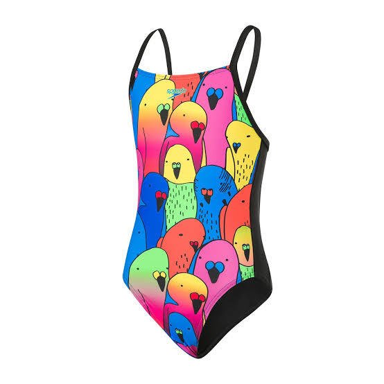 Speedo Endurance 10 Kız Çocuk Yüzücü Mayosu