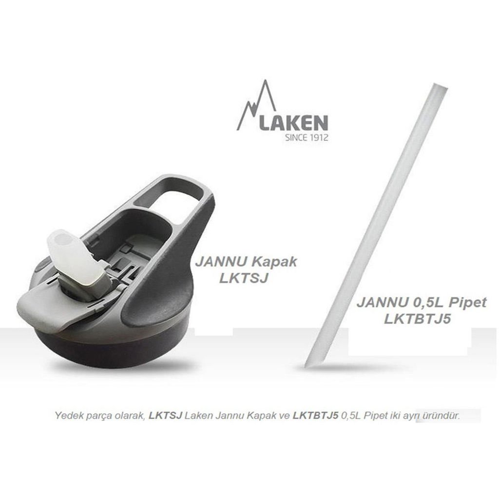 Laken Jannu 0,50 Litre Thermo Paslanmaz Çelik Şişe Termos
