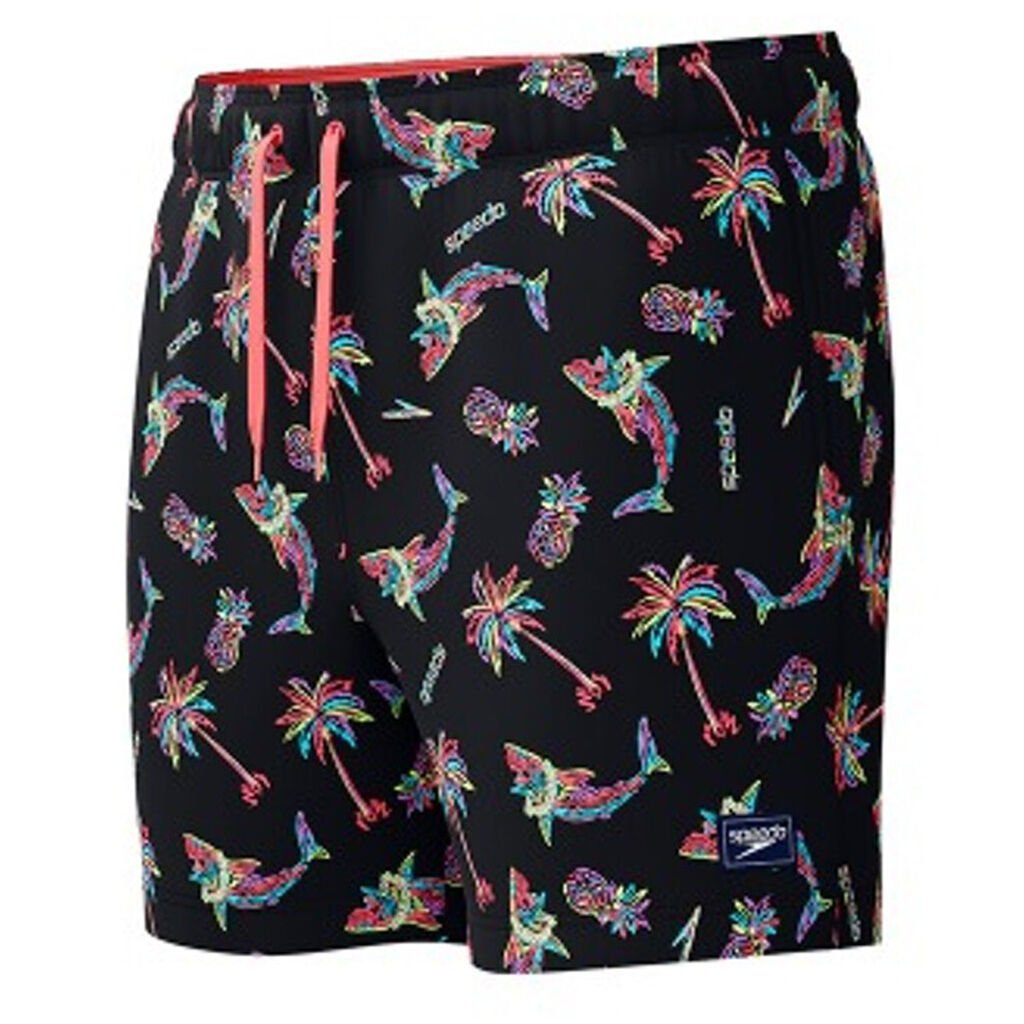 Speedo Print Redondo Edge Volley Erkek Şort Mayo