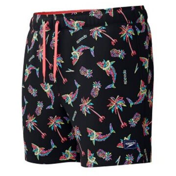 Speedo Print Redondo Edge Volley Erkek Şort Mayo