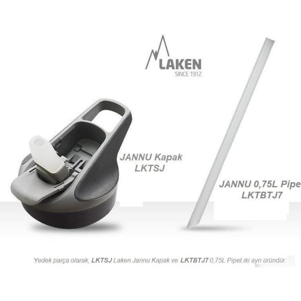 Laken Jannu 0,75 Litre Paslanmaz Çelik Şişe Termos